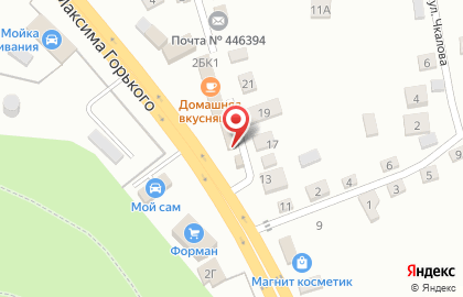 Киоск фастфудной продукции Четыре вкуса на улице Кржижановского на карте