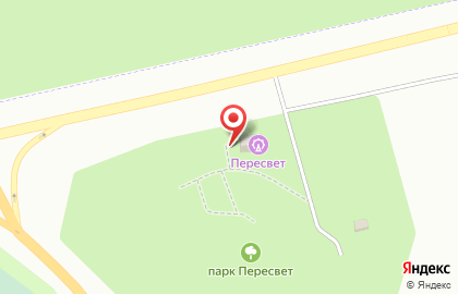 Веревочный парк Пересвет на карте