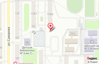 Автостоянка в Челябинске на карте