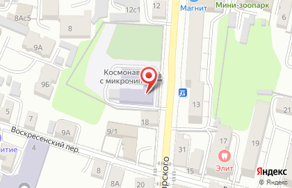 Ваше право на улице Луначарского на карте
