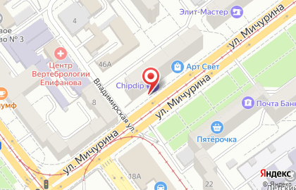 Салон оптики Арт Стиль в Октябрьском районе на карте