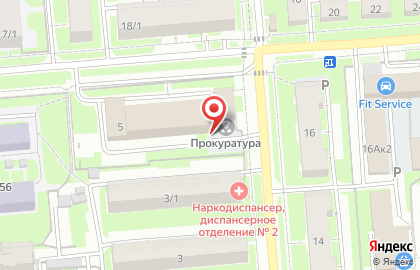 Прокуратура Ленинского района в Ленинском районе на карте