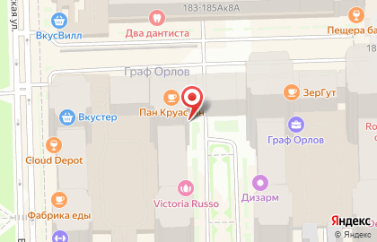Багетная мастерская АРТИС на Московском проспекте на карте