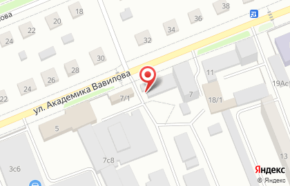 Банкомат Банк Москвы, региональный операционный офис в г. Красноярске на улице Академика Вавилова на карте
