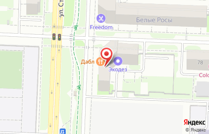 Сервис заказа такси «Максим» на улице Строителей на карте