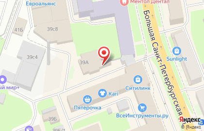 Интернет-магазин Онлайн Трейд.ру на Большой Санкт-Петербургской улице на карте