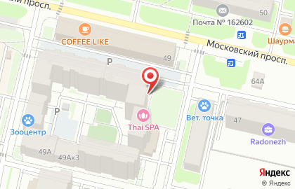 Агентство недвижимости Содружество на Московском проспекте на карте