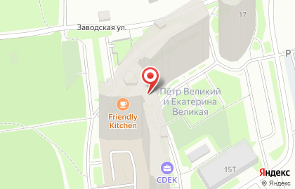 Автомат по продаже воды Мой родник на Заводской улице на карте
