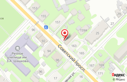 Магазин Агат, магазин на Советском проспекте на карте