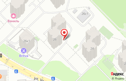 Западного АО # 145 Юношеская цбс Гагаринская (интеллект-центр) на карте