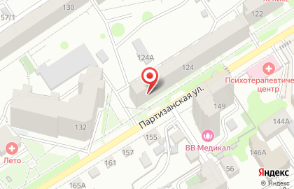 Магазин автозапчастей для корейских автомобилей Кореец на Партизанской улице на карте
