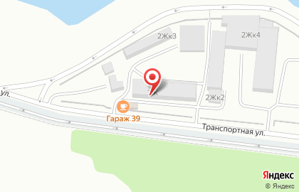 Терминал Энерготрансбанк на Транспортной улице на карте