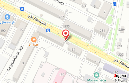 Продуктовый магазин Серышевский на улице Ленина, 186/1 на карте