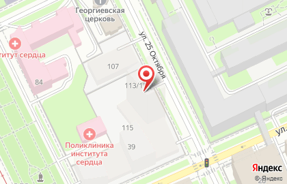 Шиномонтажная мастерская в Свердловском районе на карте