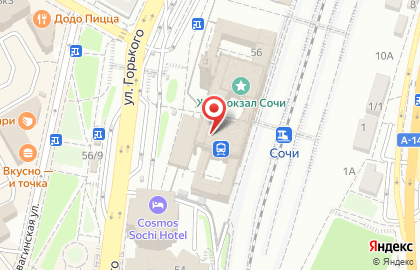 Комиссионный магазин компьютеров Контакт Сочи на карте