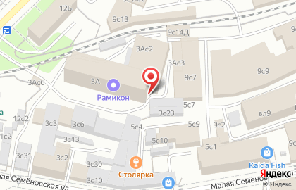 Торговая компания Надэко в Преображенском на карте