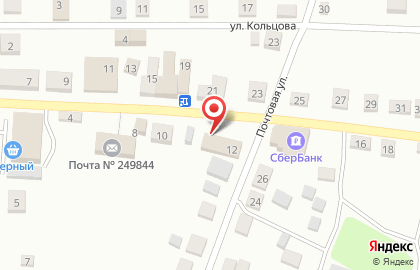 Праздничный на Московской улице на карте