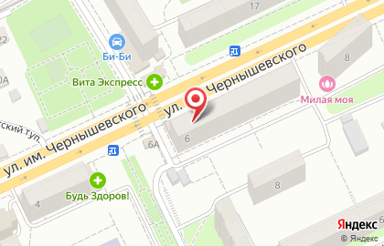 Магазин бытовой химии Рубль Бум на улице Чернышевского, 6 на карте