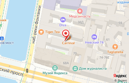 ФотоДепартамент на Невском проспекте на карте