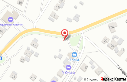 Продуктовый магазин Елена на Туристической улице на карте