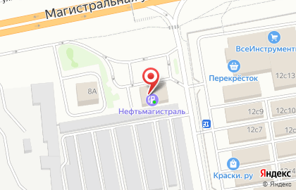 Кафе быстрого питания Sub Cafe на Магистралиной улице на карте