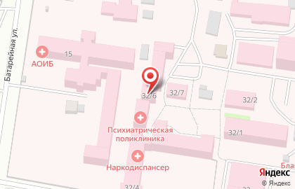 Общественная организация Анонимные Алкоголики России на Больничной улице на карте