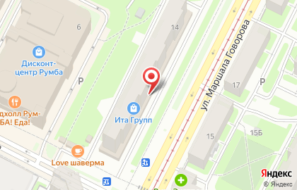 Киберспортивная арена Colizeum в Кировском районе на карте