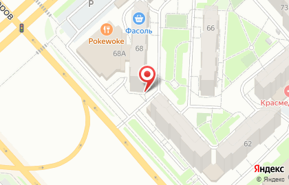 Студия натяжных потолков, пластиковых окон и жалюзи Аватар на улице Авиаторов на карте