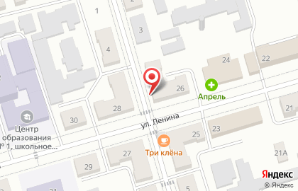 Медицинский центр Медика на улице Ленина на карте