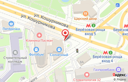 Производственно-строительная компания экодомов Золотое Сечение на проспекте Дзержинского на карте