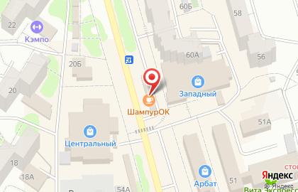 Магазин Фабрика качества на Московской улице на карте