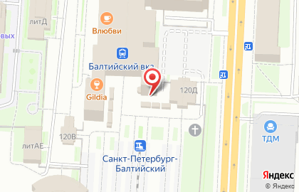 Пекарня Shirshov & Co на набережной Обводного канала на карте