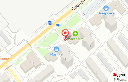 Бутик цветов на Социалистической улице на карте
