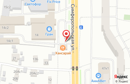 Продовольственный магазин Гран на карте