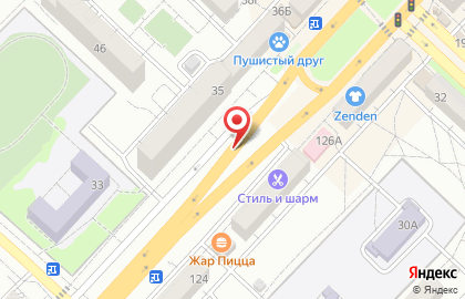 Билборды (6х3 м) от РА Экспресс-Сити в Краснооктябрьском районе на карте