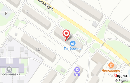 Фирменный магазин Ермолино на Тульской улице на карте