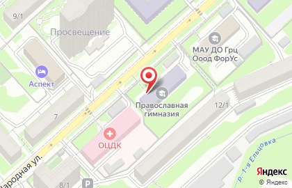 Православная гимназия Кирилла и Мефодия на карте