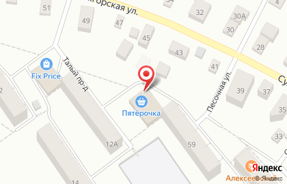 Магазин Свежая выпечка в переулке Жуковского на карте