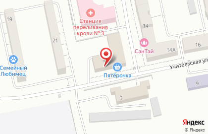 Юридическая компания Автоюрист на Учительской улице на карте