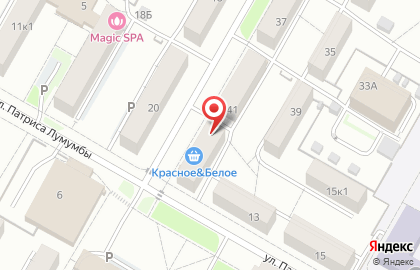 Продуктовый магазин Услада на улице Декабристов на карте
