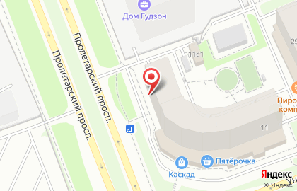 Адвокатский кабинет Колесника В.В. на Пролетарском проспекте на карте