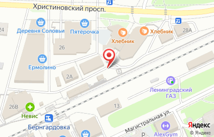 Бистро в Санкт-Петербурге на карте