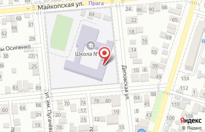 Федерация Киокушинкай Каратэ-До на Майкопской улице на карте
