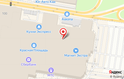 Салон матрасов и кроватей Орматек в МЦ ​Красная площадь на карте