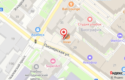 Магазин фастфудной продукции Турмалин на карте