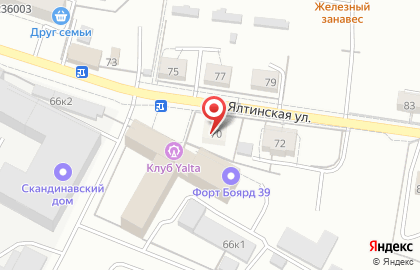 ООО Стрелец на Ялтинской улице на карте