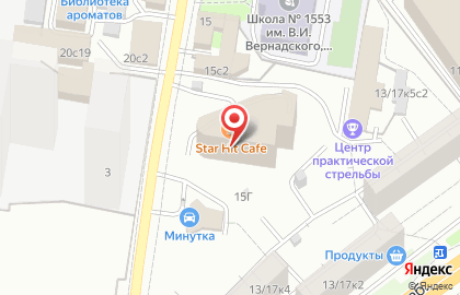 Строящееся административное здание по ул. Дербеневская, 15а ст1 на карте