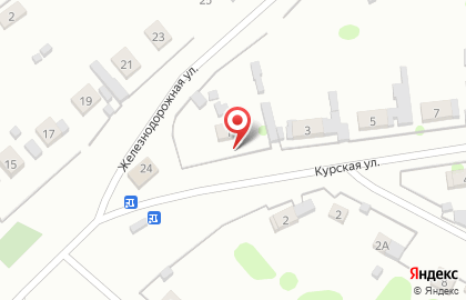 Магазин Березка на Курской улице на карте