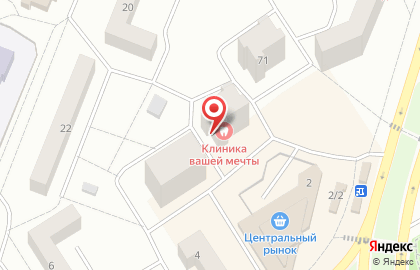Медицинский центр Л-Клиник на улице Мира на карте