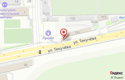 ШинМастер на улице Текучева на карте